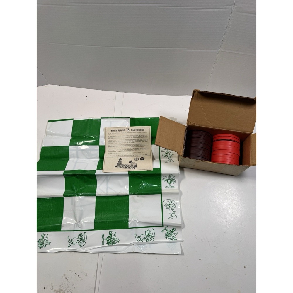 Trix & Cocoa Puffs Big "G" Checker Set Nice New Fast Shipping